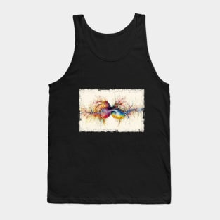 Abstract Human nerve cell Tank Top